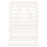 vidaXL Containerberging Grenenhout Wit - 47% Korting!