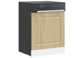 vidaXL Vaatwaspaneel Kalmar 60cm Sonoma Eiken - 47% Korting!