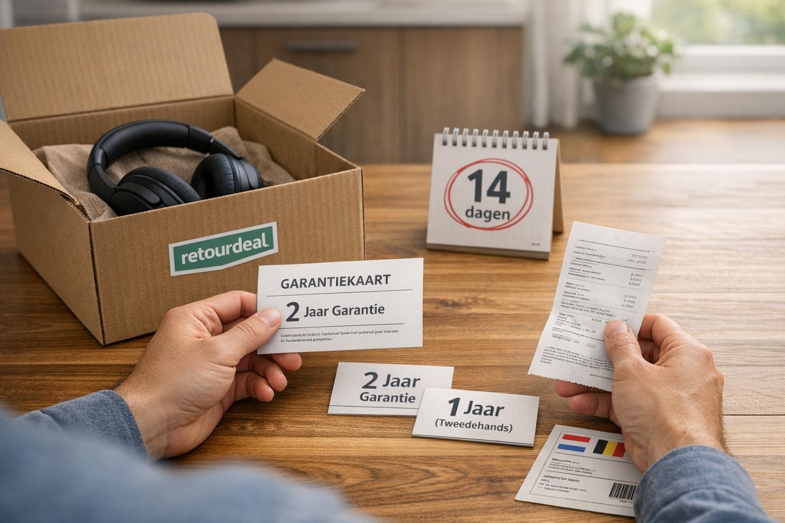 Garantie op retourdeals: dit zijn jouw rechten als koper in Nederland en België