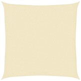 vidaXL Zonnescherm HDPE Crème 3,6x3,6m - 65% Korting!