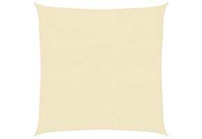 vidaXL Zonnescherm HDPE Crème 3,6x3,6m - 65% Korting!