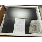 vidaXL Badkamerkast met spiegel en LED 60x13x52 cm grijs