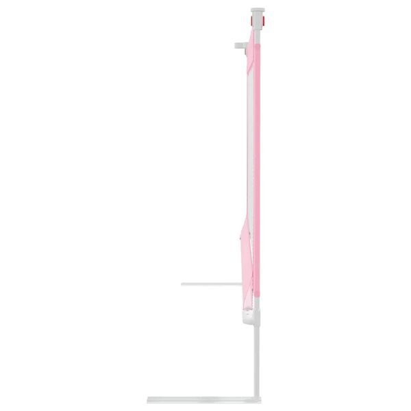 vidaXL Bedhekje peuter 150x25 cm stof roze