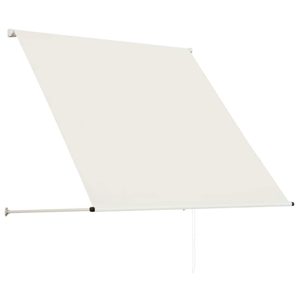 vidaXL Luifel uittrekbaar 150x150 cm crème