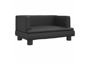 vidaXL Hondenmand Kunstleer Zwart - 35% Korting!