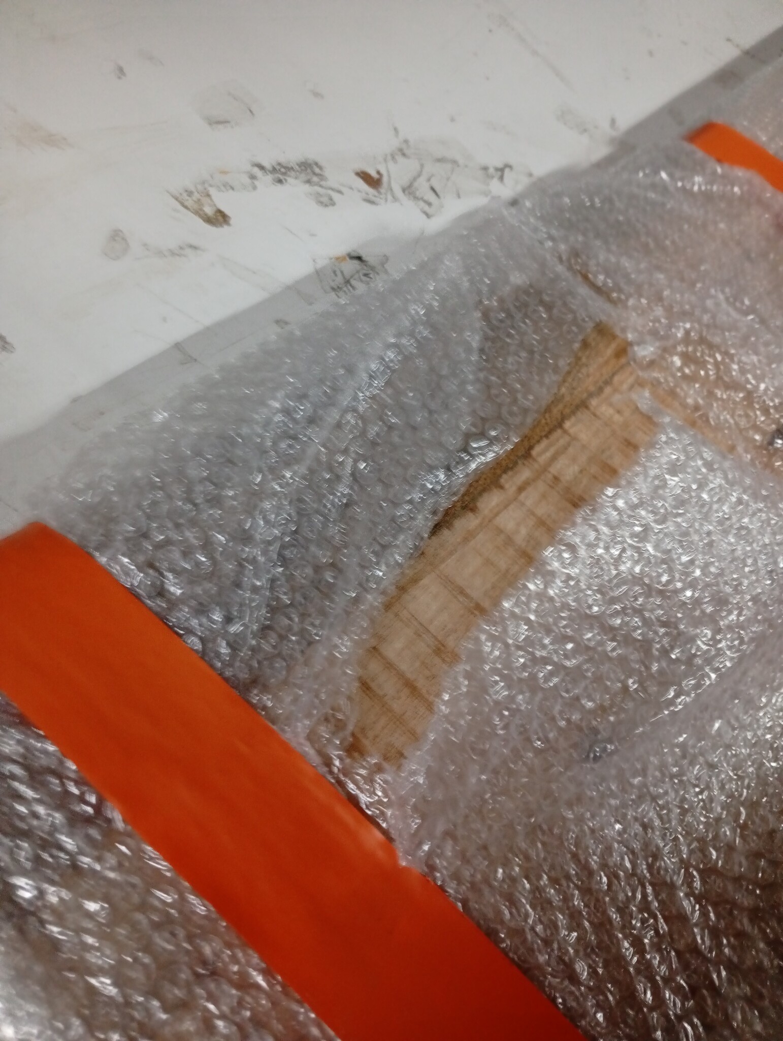 vidaXL Tafelblad met natuurlijke rand 120x40x3,8 cm massief mangohout