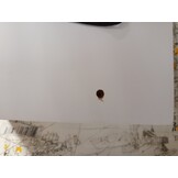 vidaXL Wandschap met lade 60x23,5x10 cm MDF wit