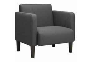 vidaXL Fauteuil, Corduroy Donkergrijs - 35% Korting