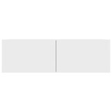 vidaXL Tv-meubel 100x30x30 cm bewerkt hout wit