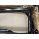 vidaXL Massagestoel verstelbaar kunstleer cappuccinokleurig