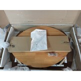 vidaXL Eettafel Rond Inklapbaar MDF Wit - 55% Korting!