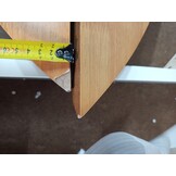 vidaXL Eettafel Rond Inklapbaar MDF Wit - 55% Korting!