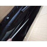 vidaXL Hondenfietstrailer Grijs/Zwart | Oxford Stof - 55% Korting!