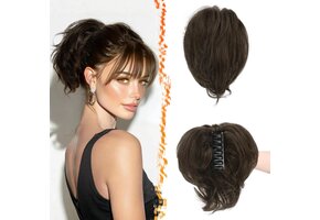 BARSDAR Korte Paardenstaart Extension 20cm (Echt Haar) - 49% Korting!