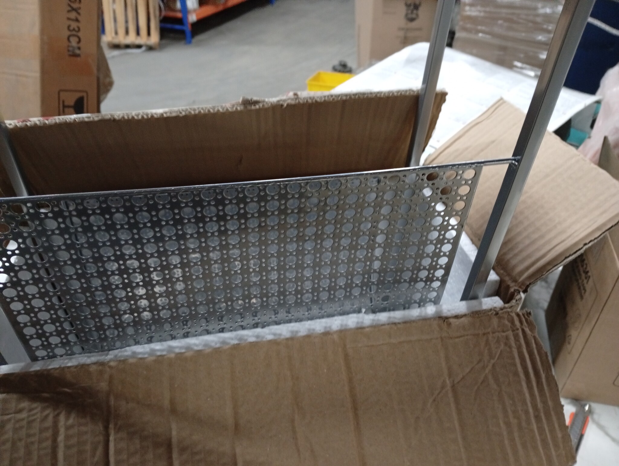 Tijdschriftenrek Staal Zilver 35x15x45cm - 79% Korting!