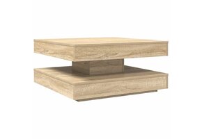 vidaXL Salontafel 360° Draaibaar Sonoma Eiken - Nu 53% Korting!