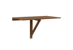 vidaXL Inklapbare Wandtafel Bruineiken 100x60 cm | 76% Korting!