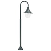 vidaXL Paalverlichting Tuin E27 120cm Aluminium Donkergroen - 57% Korting!