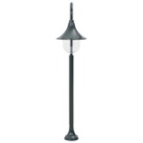 vidaXL Paalverlichting Tuin E27 120cm Aluminium Donkergroen - 57% Korting!