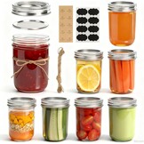 ComSaf Glazen Potjes met Deksel (8 stuks) - 43% Korting!