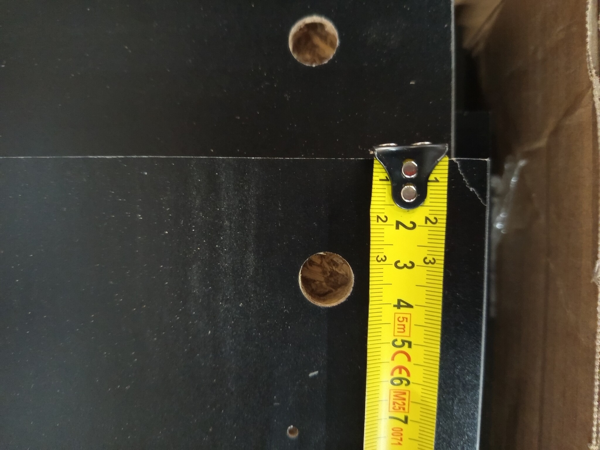 vidaXL Dressoir bewerkt hout zwart - 60% korting!