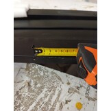 vidaXL Eettafel Ø110x78 cm - Massief Mangohout & Staal - 55% Korting