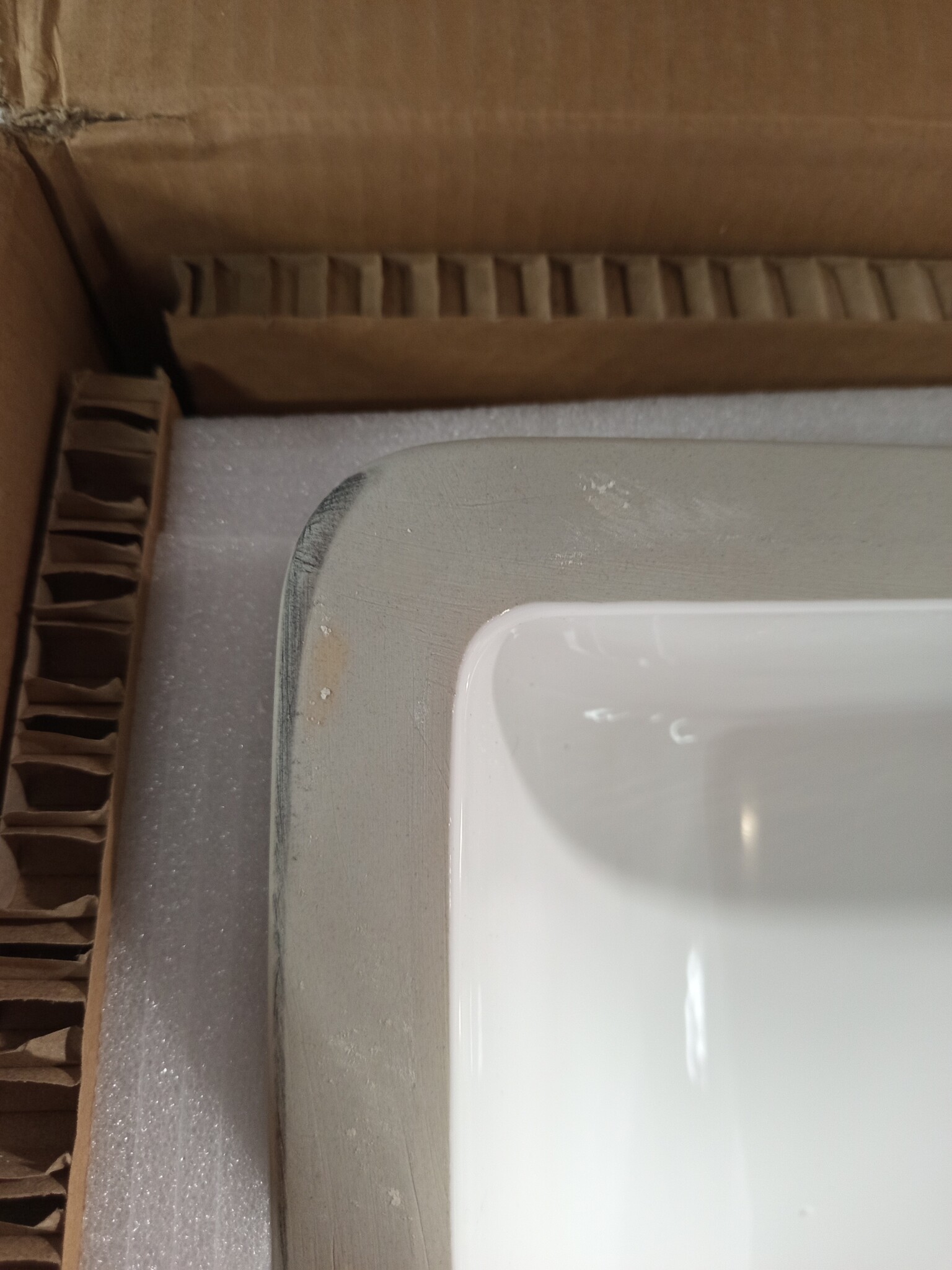 vidaXL Keramiek Wastafel Rechthoekig Wit 47,5x35x19,5 cm (55% korting)