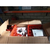 vidaXL Kerststraatlamp 2 Lantaarns Rood - Nu 60% Korting!