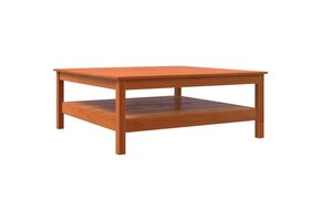 vidaXL Salontafel Grenenhout Wasbruin 100x100x40 cm - 57% Korting