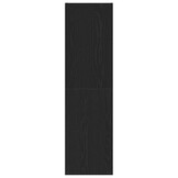 vidaXL Wand TV-kast Zwart eiken 30.5 x 30 x 110 cm - 65% Korting
