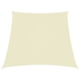 vidaXL Zonnescherm Trapezium Crème 4/5x4m Oxford - 60% Korting!