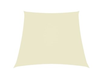 vidaXL Zonnescherm Trapezium Crème 4/5x4m Oxford - 60% Korting!