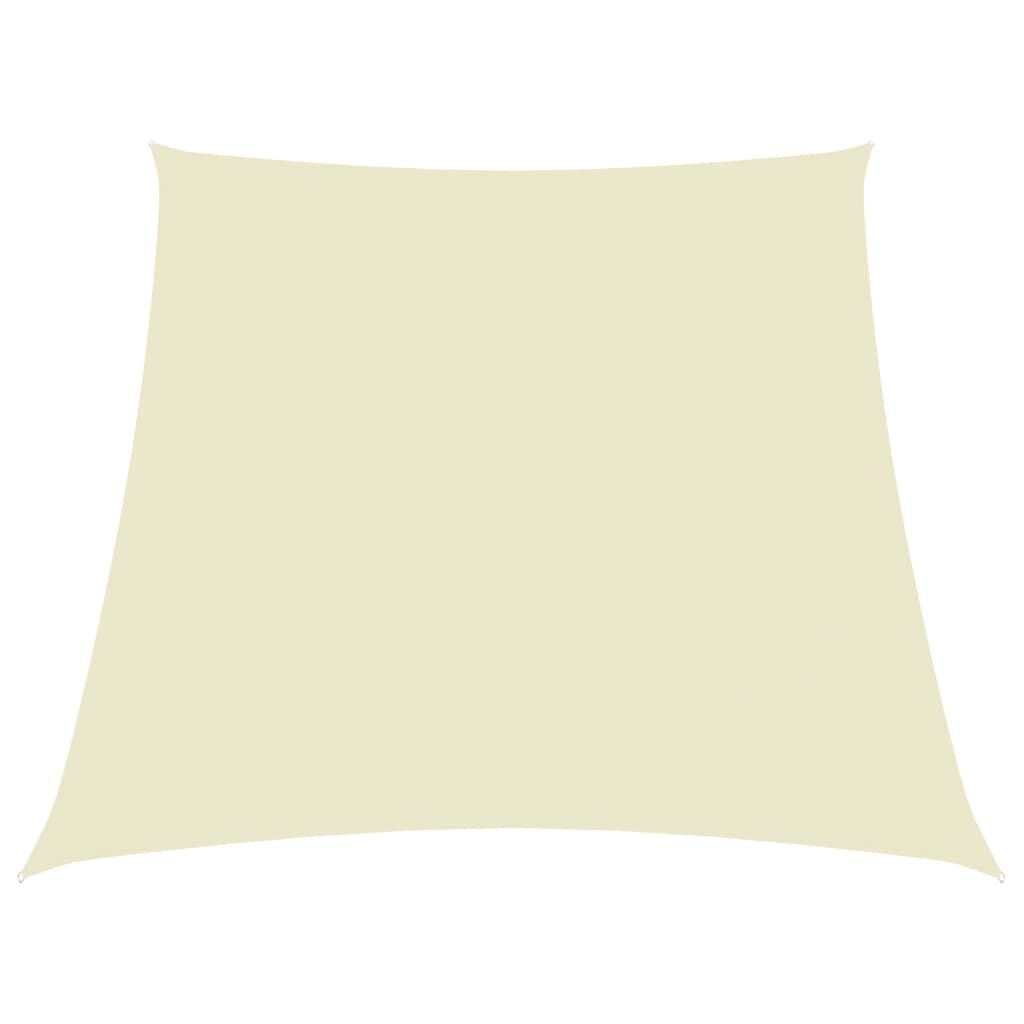 vidaXL Zonnescherm Trapezium Crème 4/5x4m Oxford - 60% Korting!