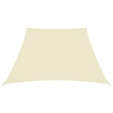 vidaXL Zonnescherm Trapezium Crème 4/5x4m Oxford - 60% Korting!
