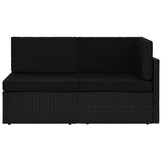 vidaXL Sectionele Poly Rattan Bank (60% Korting)