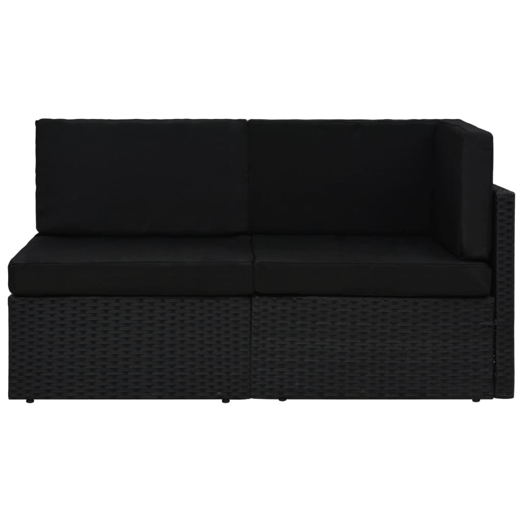 vidaXL Sectionele Poly Rattan Bank (60% Korting)