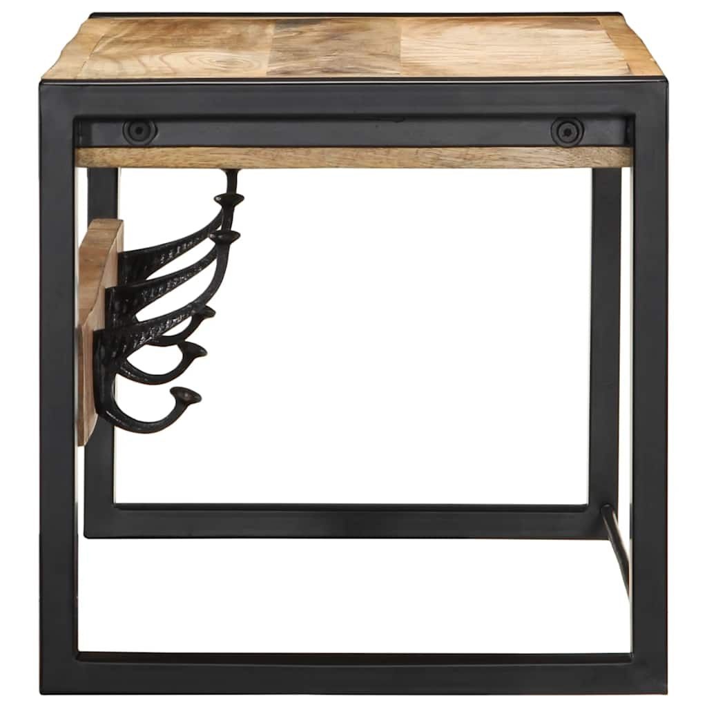 vidaXL Kapstok - Massief Mangohout - 80x35x35 cm - 35% Korting!