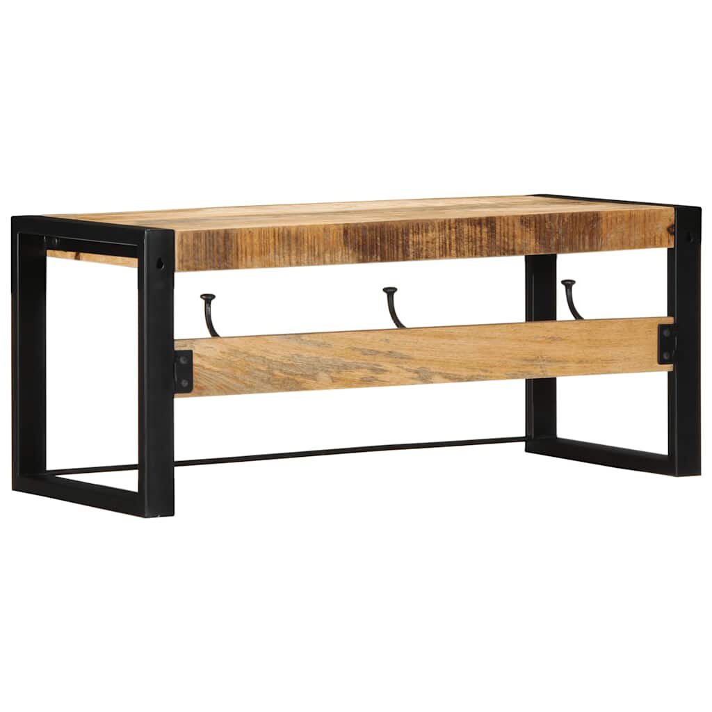 vidaXL Kapstok - Massief Mangohout - 80x35x35 cm - 35% Korting!