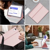JADEMALL iPad Air 11" Toetsenbordhoes (Pink) - 49% Korting
