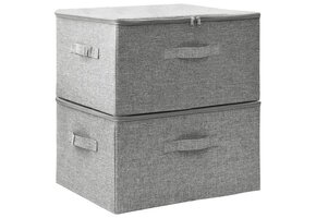 vidaXL Opbergboxen 2 st 43x34x23 cm - 54% Korting!
