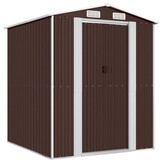 vidaXL Tuinschuur 192x191x223 cm | 55% Korting | Gegalvaniseerd Staal