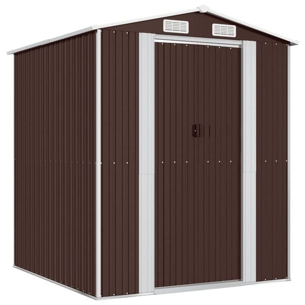 vidaXL Tuinschuur 192x191x223 cm | 55% Korting | Gegalvaniseerd Staal