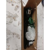 VidaXL Kegelkerstboom 108 LED's 70x180 cm Warmwit - 55% Korting