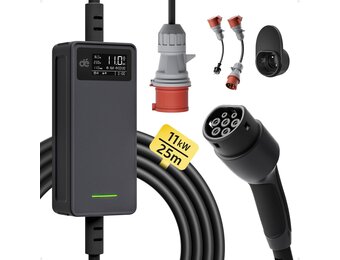 Type 2 Oplaadkabel 11kW Wallbox - 25m | 30% Korting!