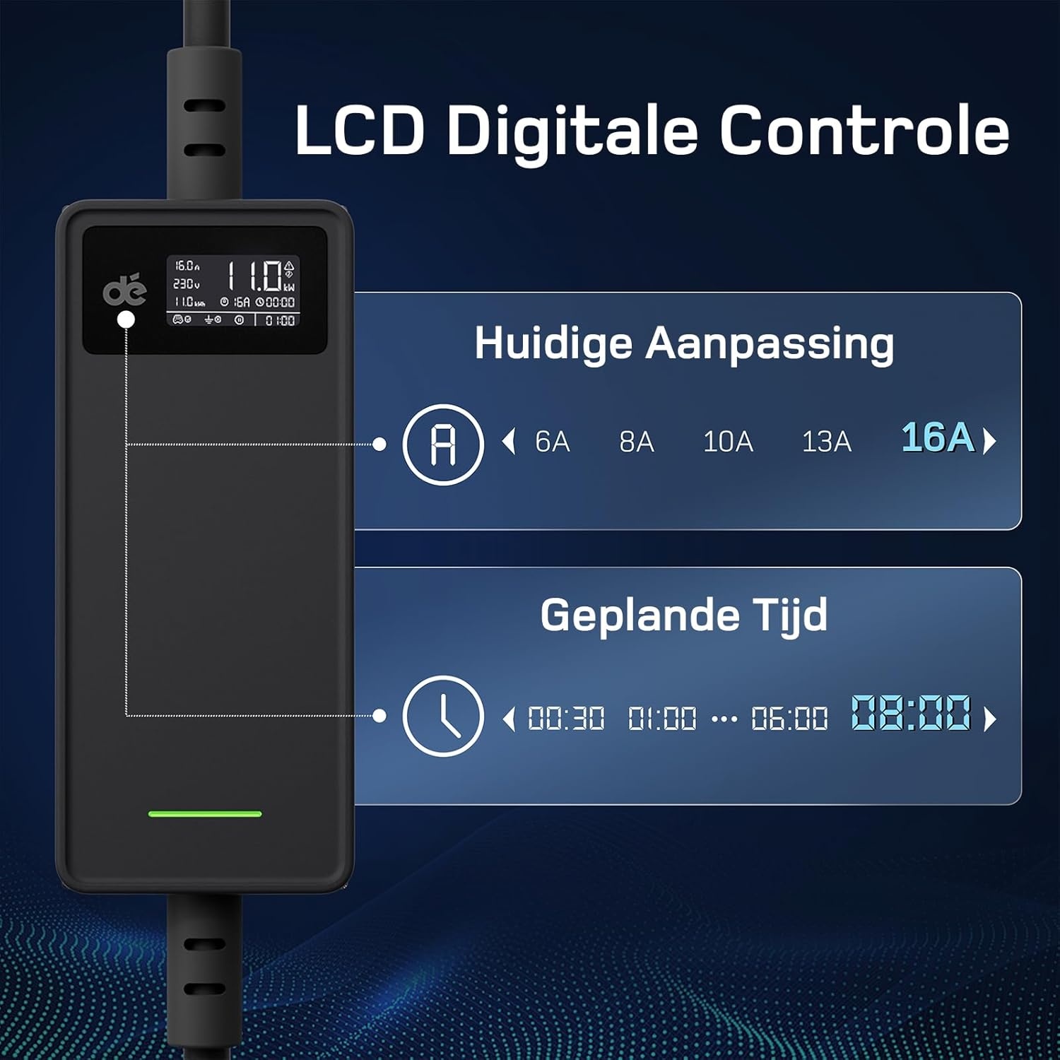 Type 2 Oplaadkabel 11kW Wallbox - 25m | 30% Korting!
