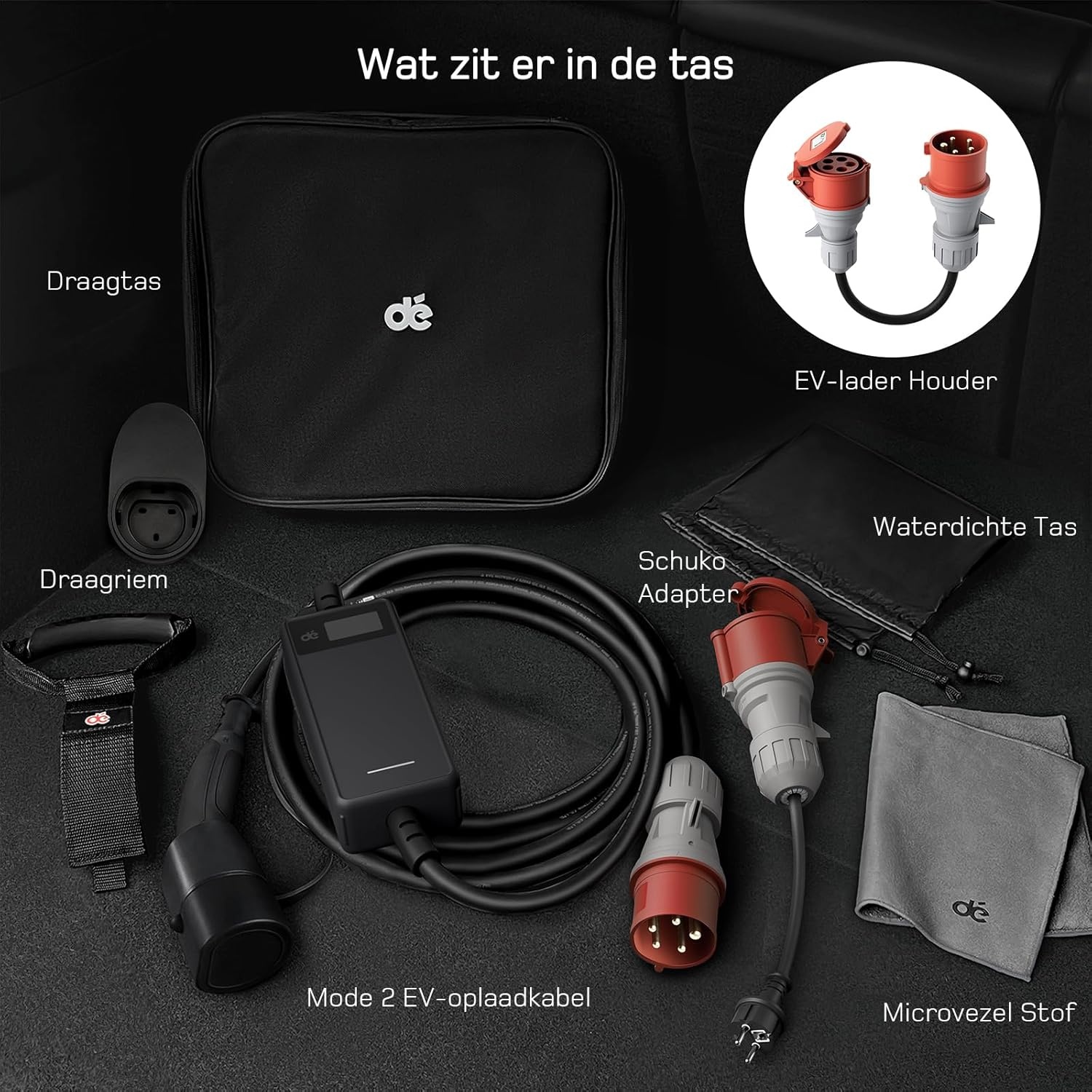 Type 2 Oplaadkabel 11kW Wallbox - 25m | 30% Korting!