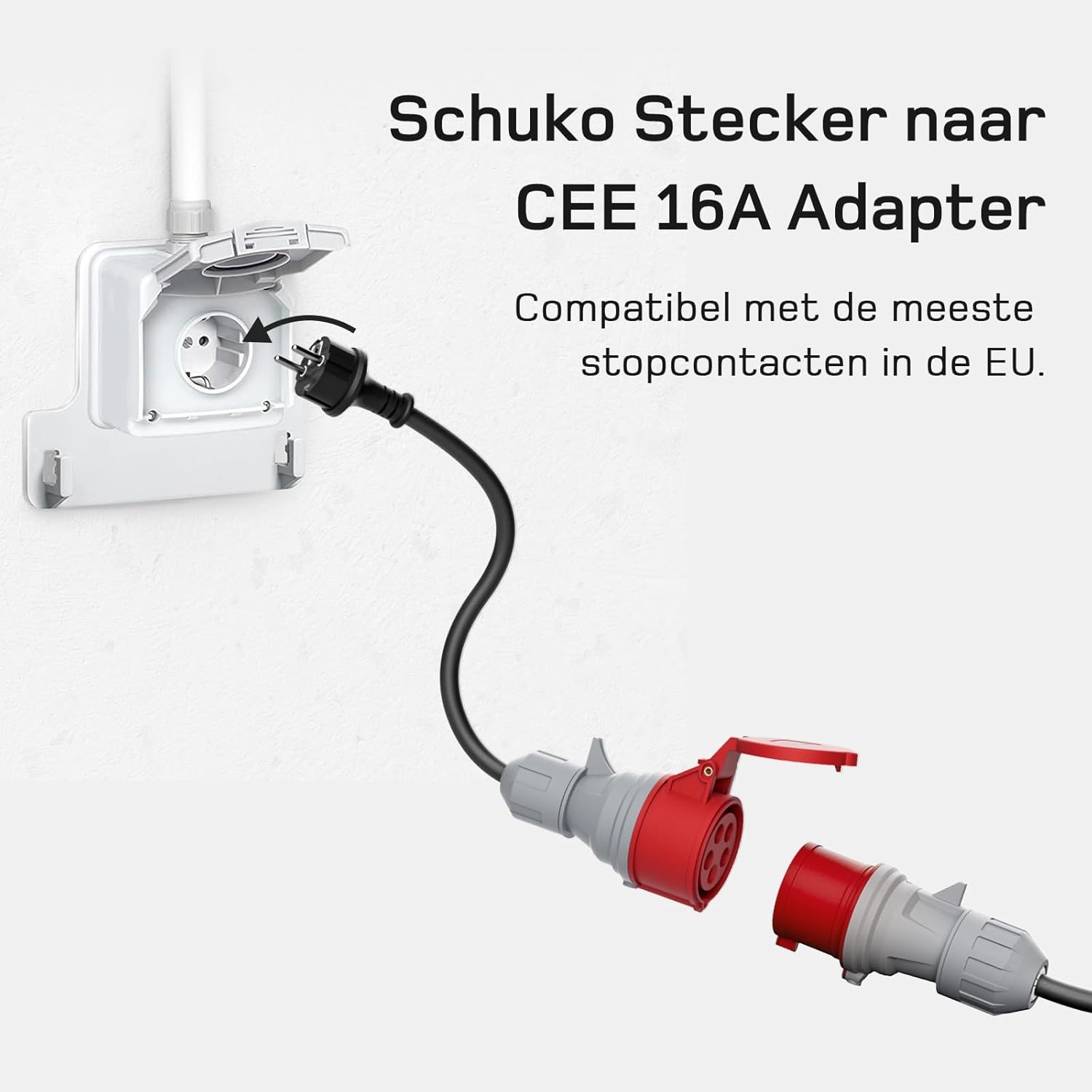 Type 2 Oplaadkabel 11kW Wallbox - 25m | 30% Korting!