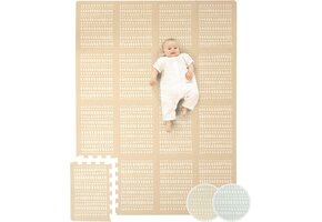 XL Speelmat 1.7x1.2m Zand Kleur - 16 Tegels - 30% Korting