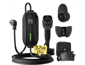 Type 2 Laadkabel Schuko 3,68kW (15m) - 30% Korting!