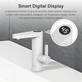 Directe Warmwaterkraan Badkamer - Wit - Nu 30% Korting!